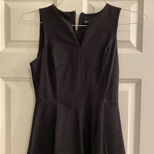 Black knee length dress size xs